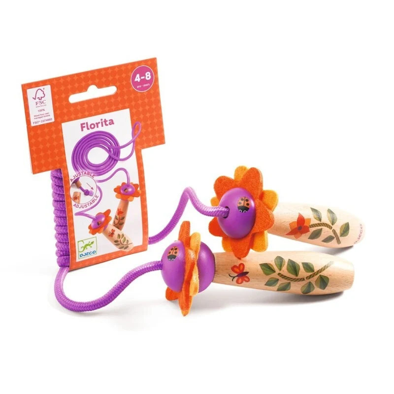 Cuerda de saltar Florita · DJECO