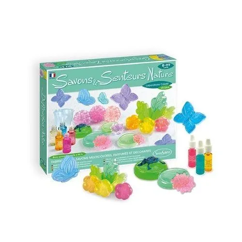 Kit Savons & Senteurs Nature (Jabones y fragancias naturales)