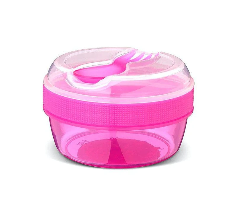 Caja Almuerzo con Tapa Refrigerante N'ice Cup Purple