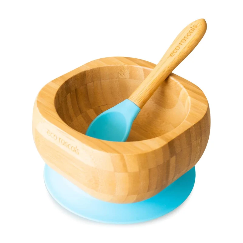 Bol Bambú con cuchara Ecorascals