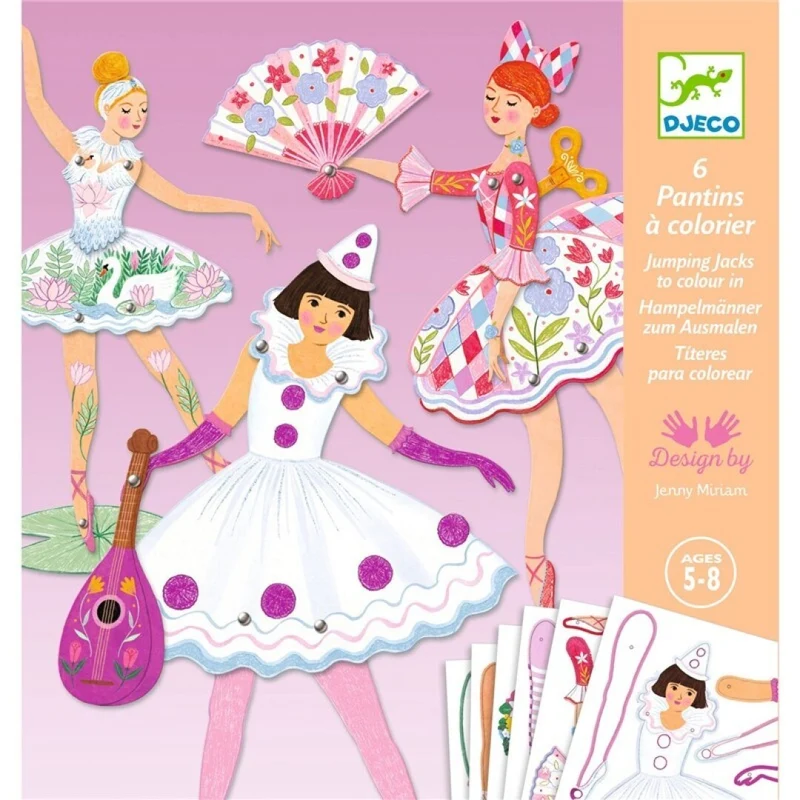 Colorea sorpresas Tutus · DJECO