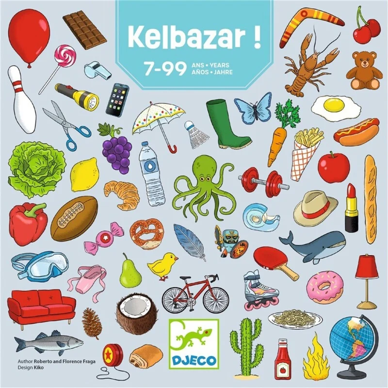 Juego KelBazar · DJECO