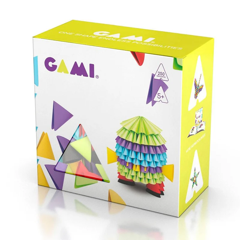 Construcción GAMI Figuras 3D 250 pcs - GAMI