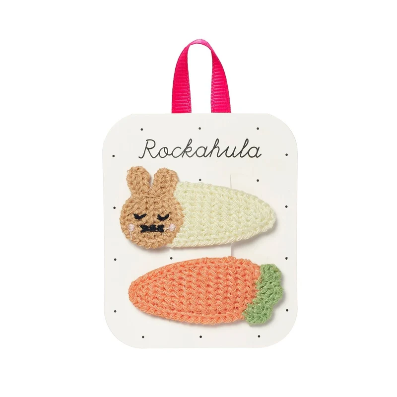 Clips Pelo · Crochet Bunny