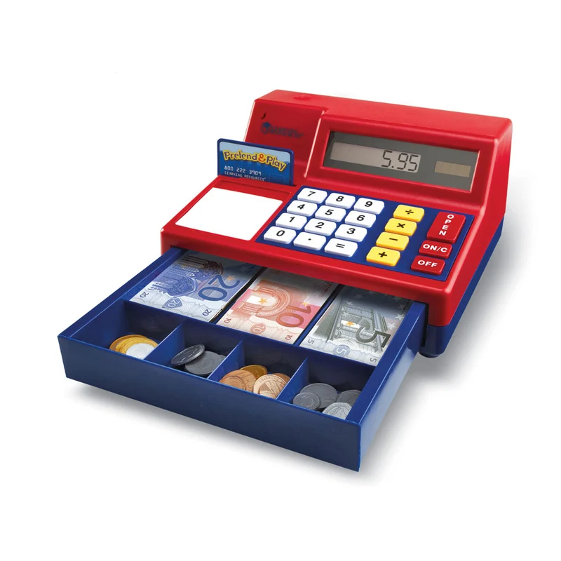 Caja registradora con Euros · Learning Resources