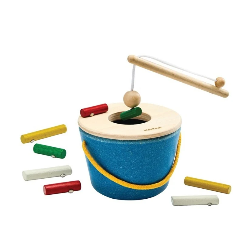 Cubo pesca los troncos · Plantoys