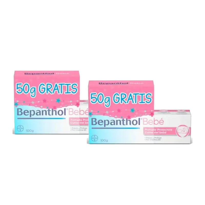 Bepanthol Bebé Promo Pack 2 x 100 gr + 50 gr Gratis