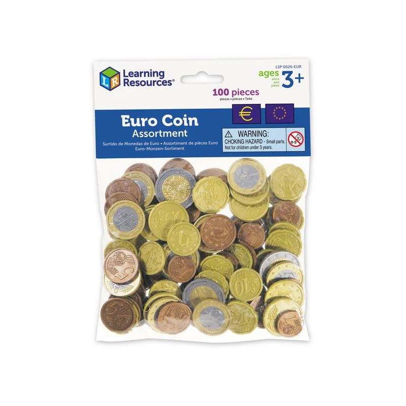 Set Monedas Euro Coin · Learning Resources