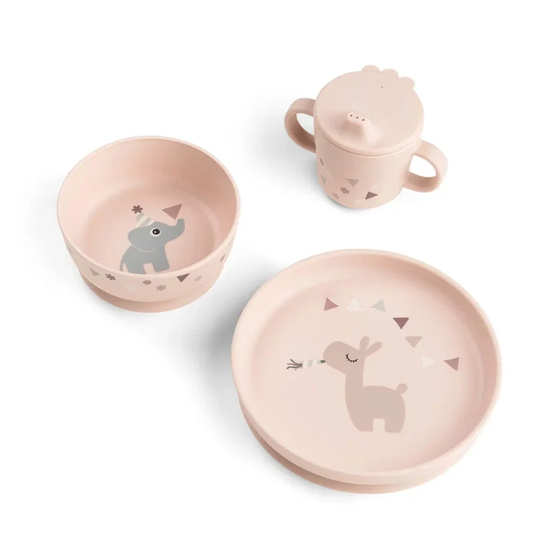 Vajilla set 3 piezas Celebration Powder · Done By Deer