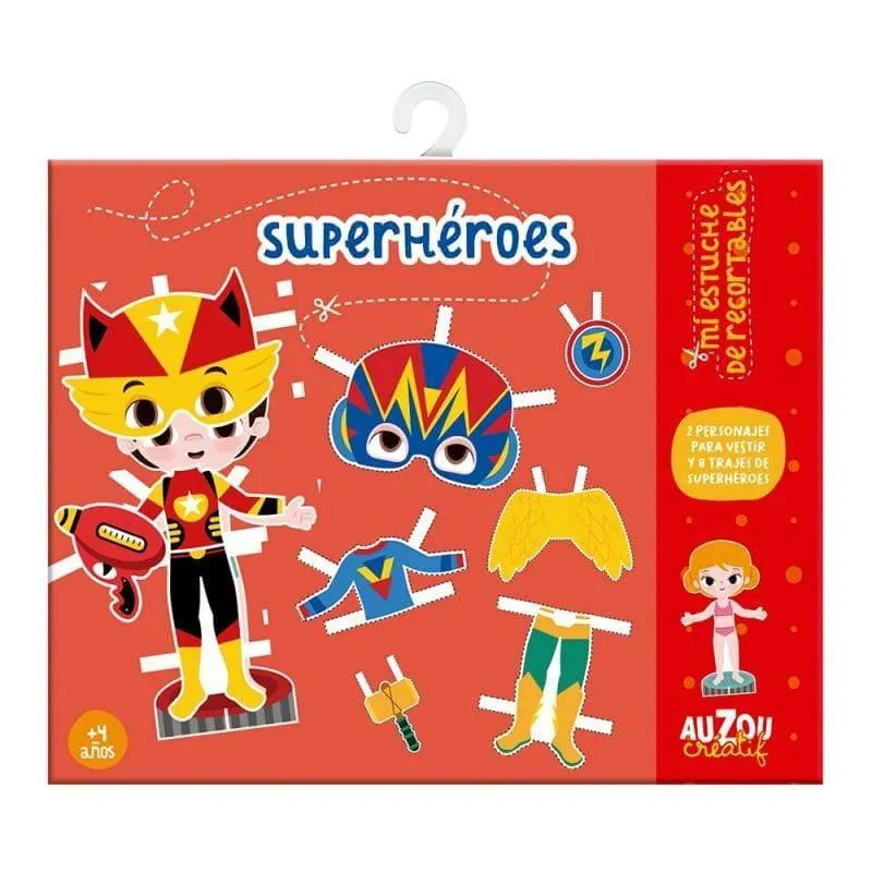 Recortables Superhéroes