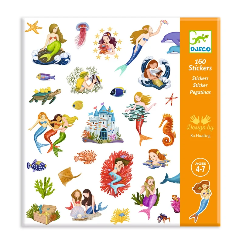 Pegatinas Sirenas · Djeco