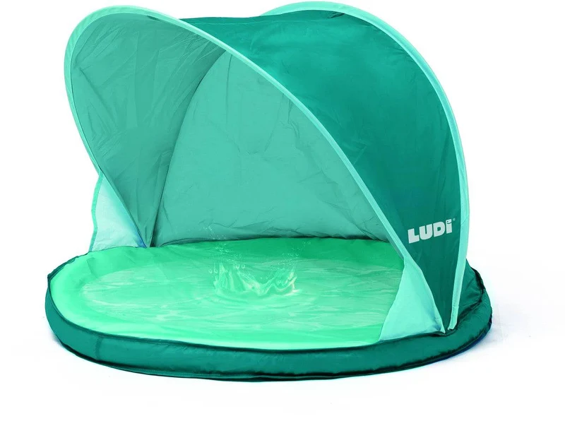 Tienda para exterior con piscina Abribaby Techo UV 50 · Ludi