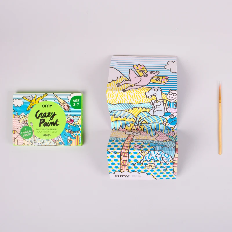 Crazy Paint Dinos · OMY