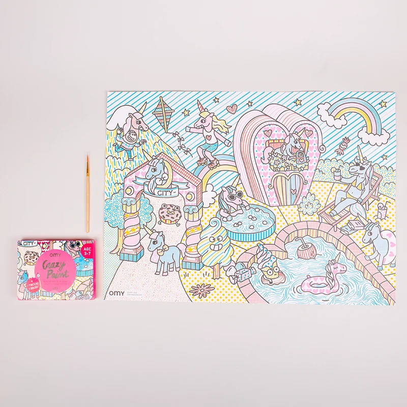 Crazy Paint Unicornio · OMY