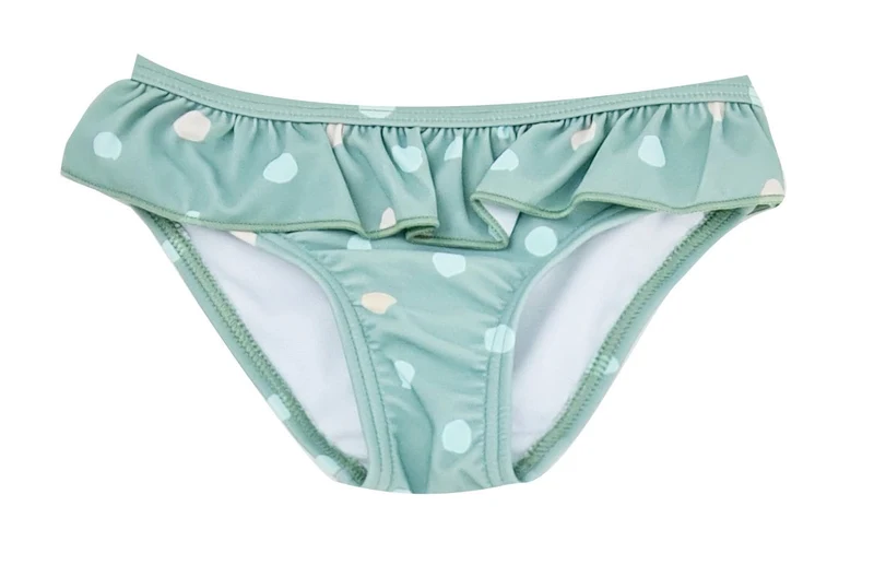 Braguita Bikini · Lunares Verde