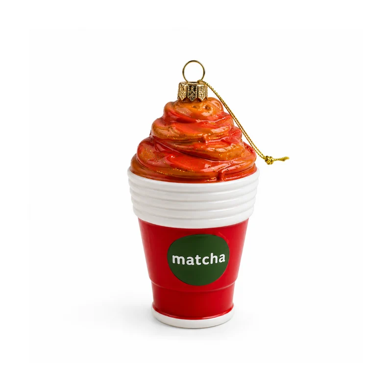 Miomu Colgante Navideño para Árbol Malteada Navideña
