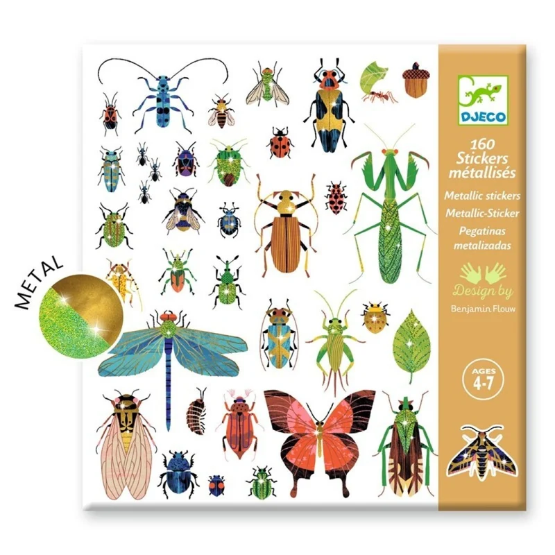 Pegatinas Microcosmos · Djeco