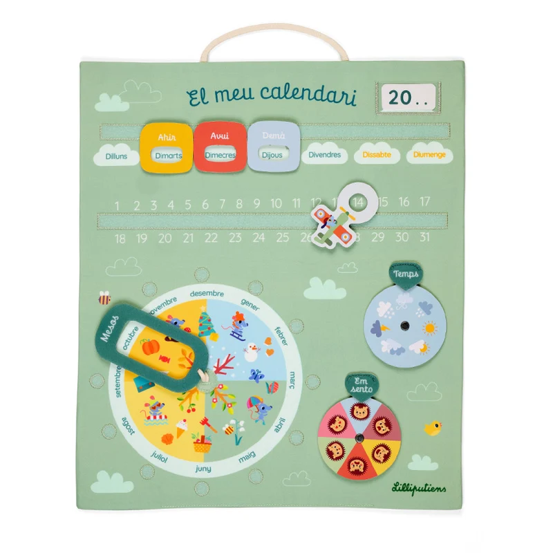 El meu calendari Catalan · Lilliputiens