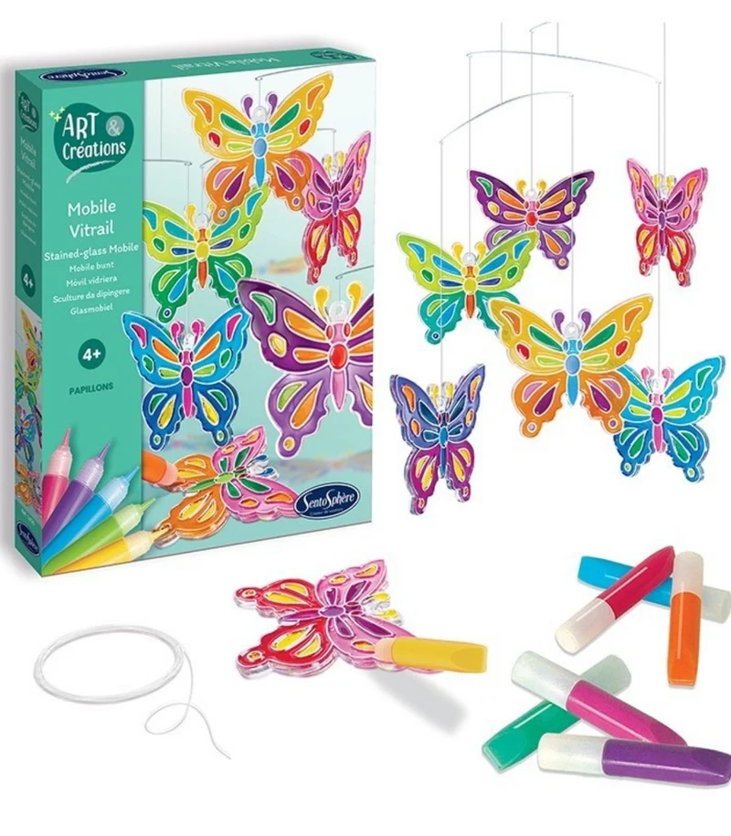 Móvil Vitrail Mariposas · Sentosphere