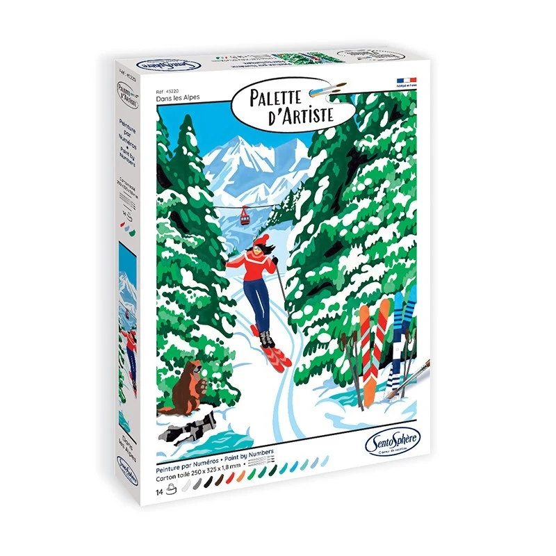 Paleta de artistas - En los Alpes · Sentosphere