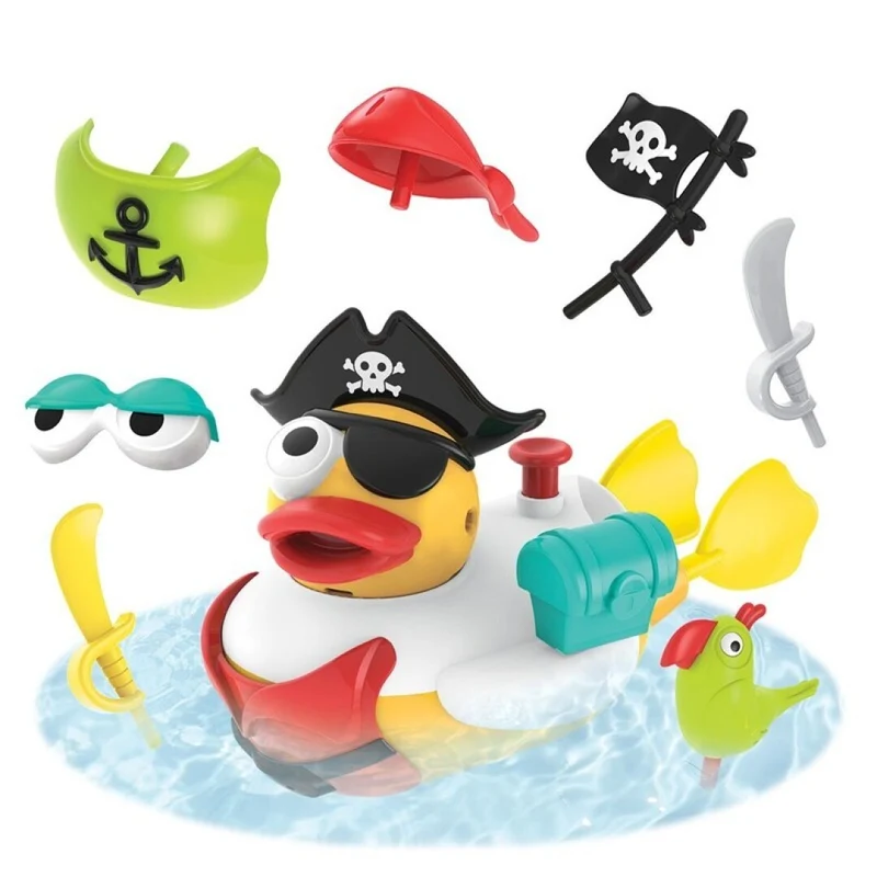 Pato Pirata crea y rocia agua · Yookidoo