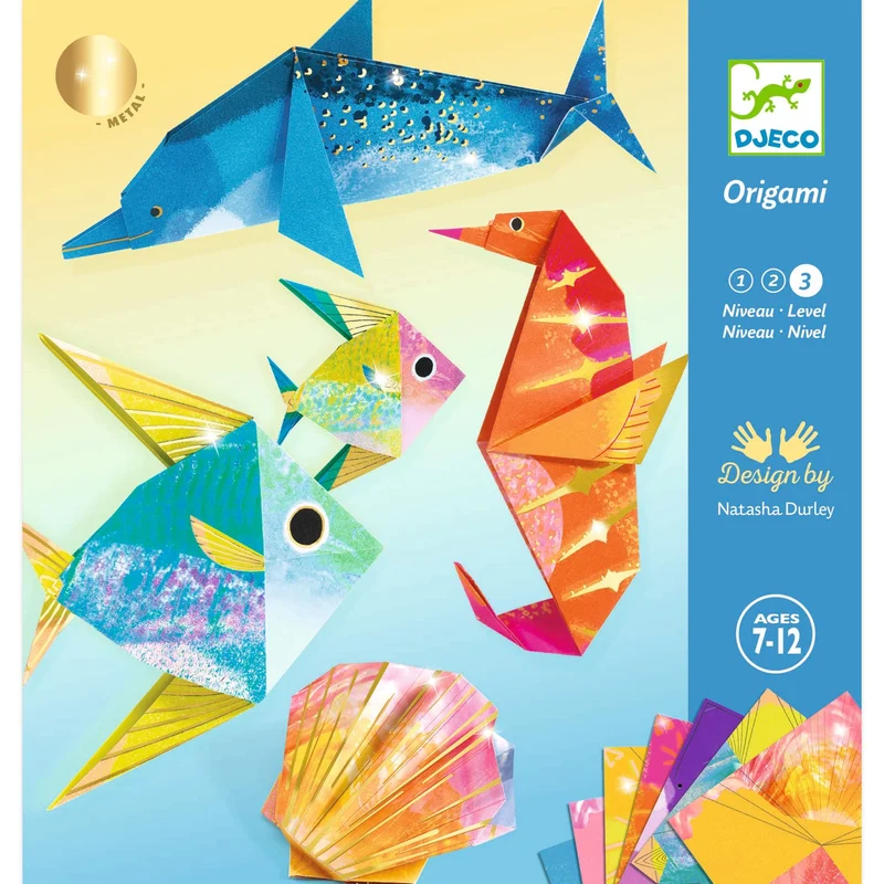 Papiroflexia Origami Animales Marinos · DJECO