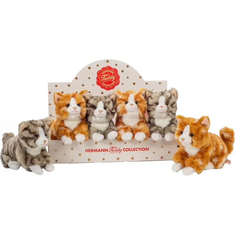 Cats 2 colores surtidos 18 cm · Hermann Teddy