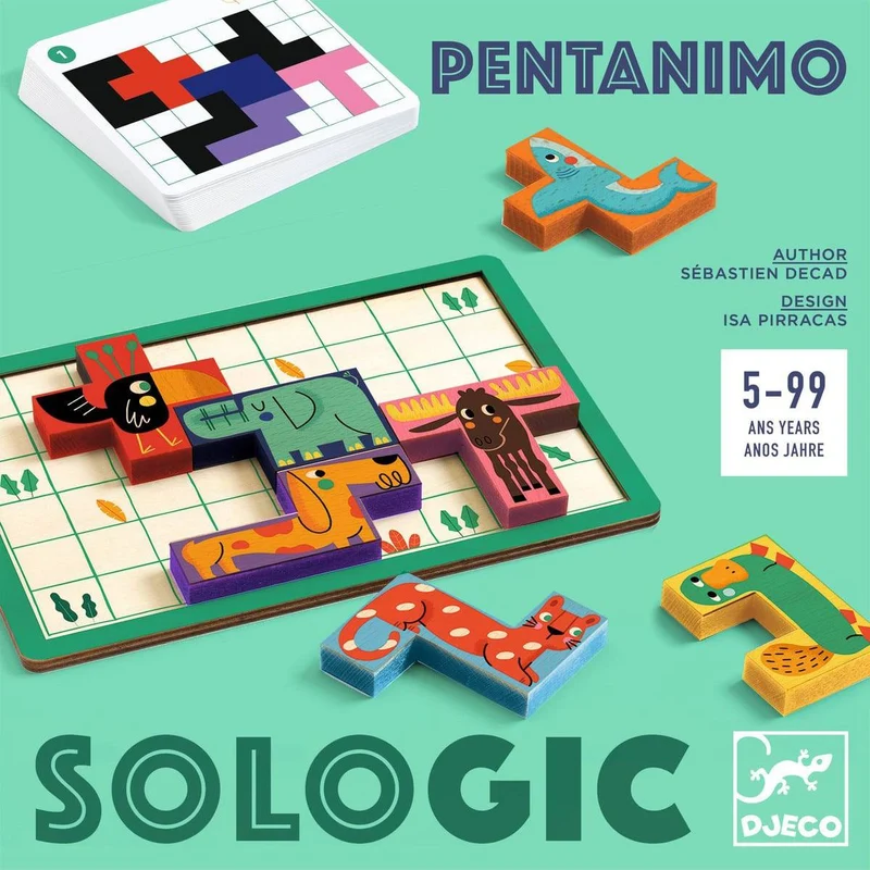 Juego de lógica Pentanimo · DJECO