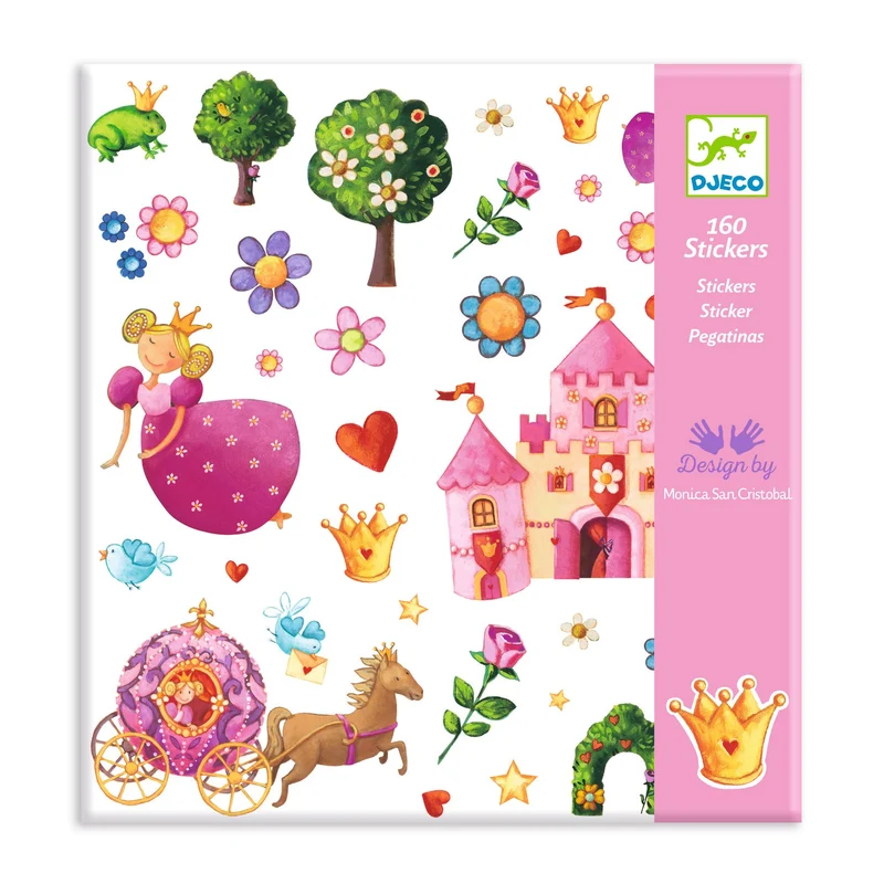 Pegatinas Princesa Marguerite · Djeco