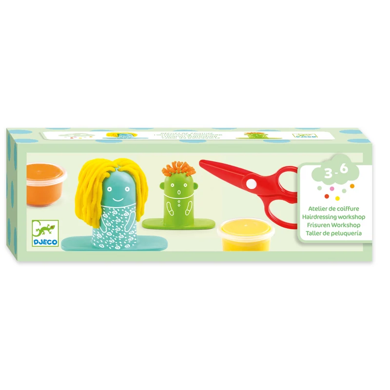 Pasta moldear · Taller de peluquería · DJECO