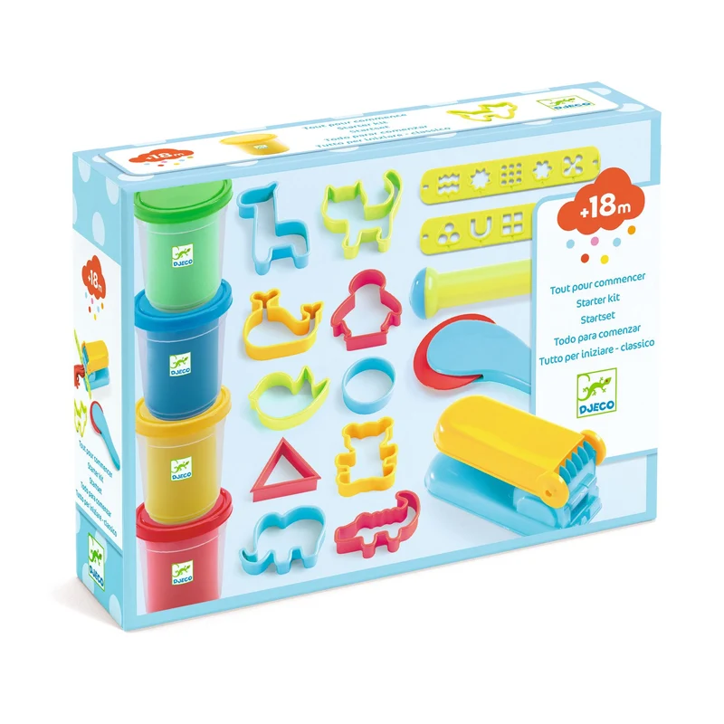 Estuche pasta moldear con accesorios · DJECO