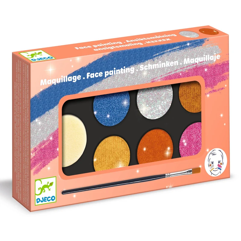 Paleta Maquillaje Efecto Metal · DJECO