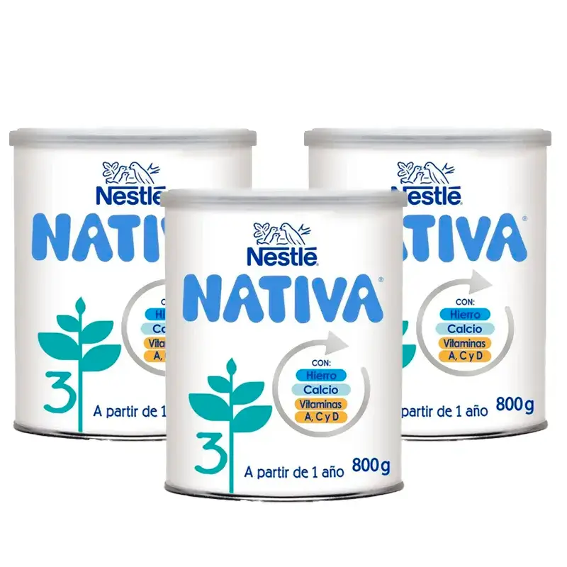 Nestlé Nativa 3, Pack 3 x 800 gr