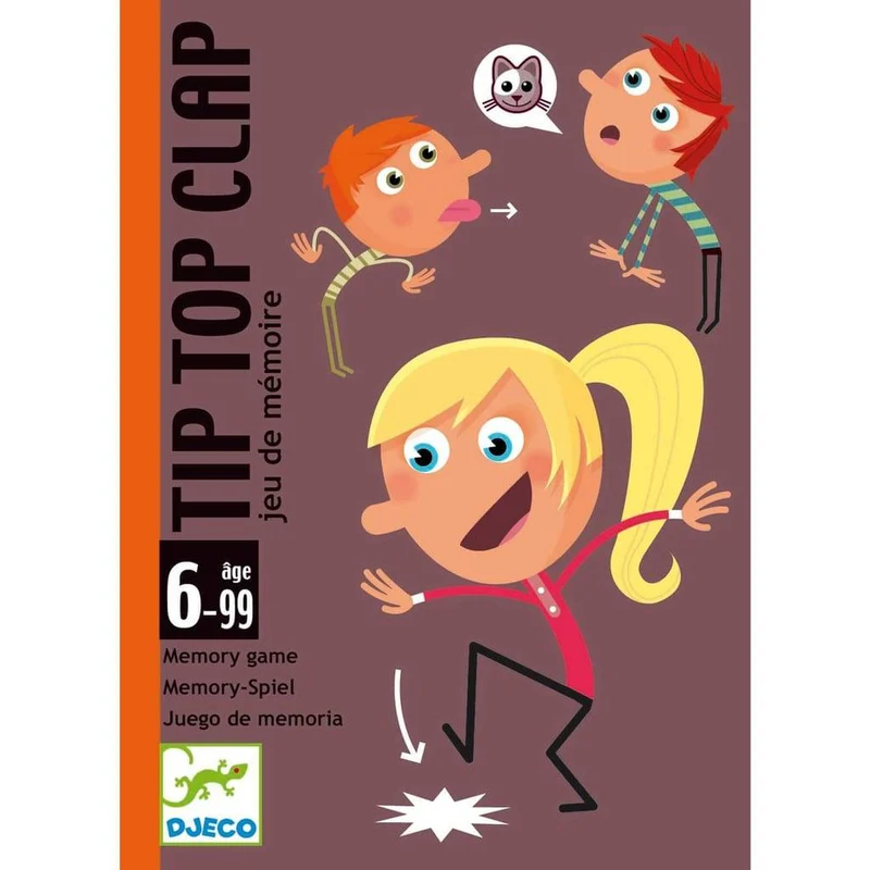 Cartas Tip Top Clap · DJECO