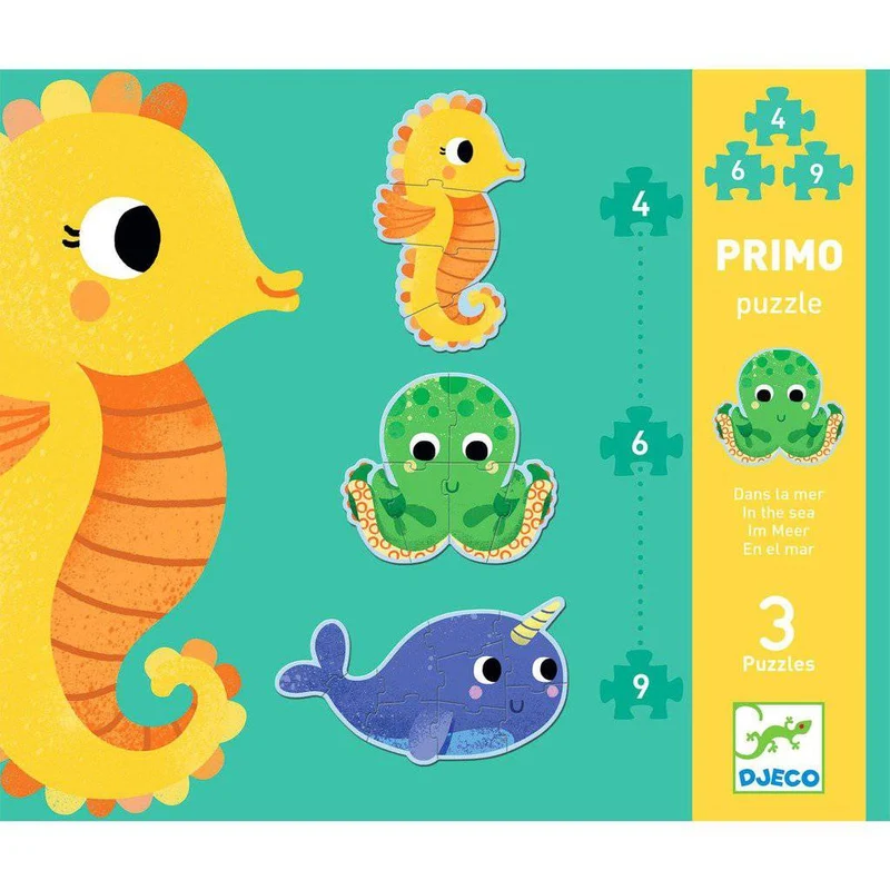 Puzzle Evolutivo en el Mar · DJECO