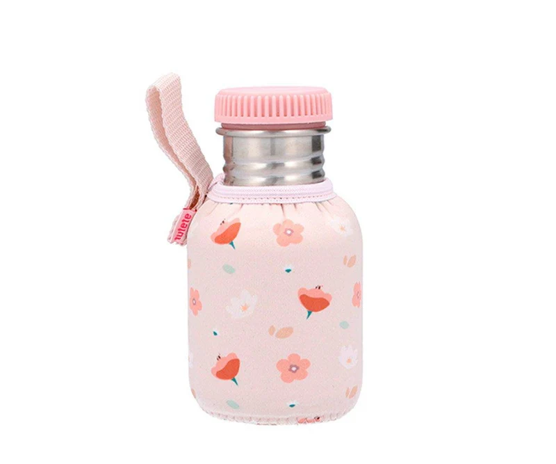 Botella Acero Funda Little Garden 350ml