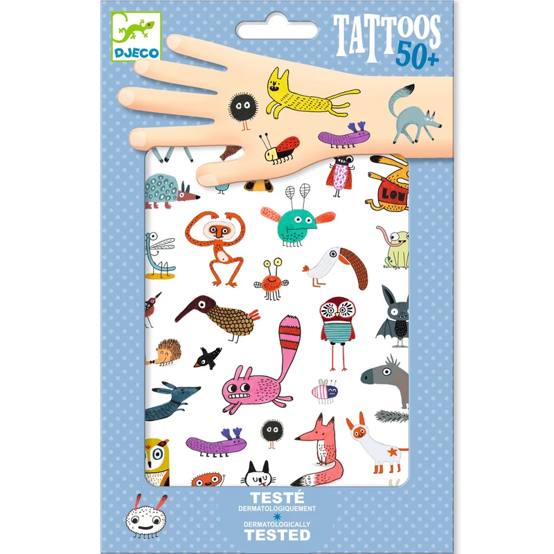 Tatuajes Pequeñas Criaturas · DJECO