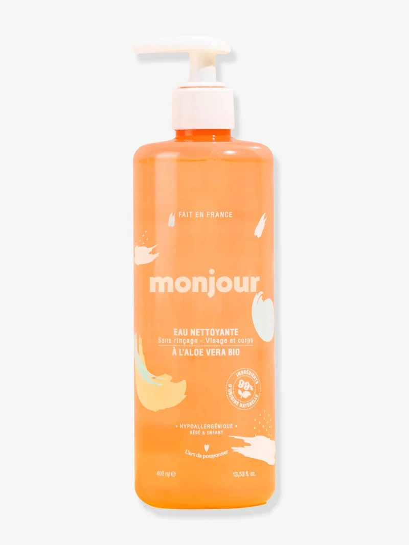 Agua limpiadora cara y cuerpo Monjour 400ml