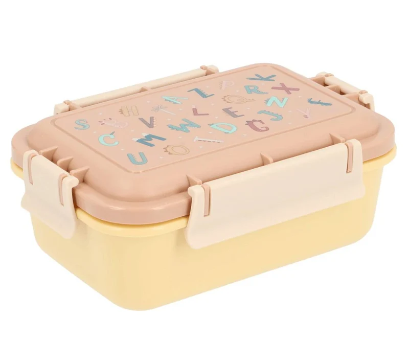Caja Almuerzo Bento Funny Letters