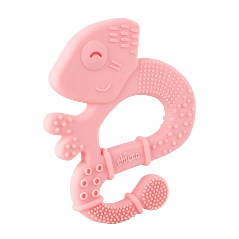 Chicco Mordedor Super Soft Iguana 2M+ Rosa