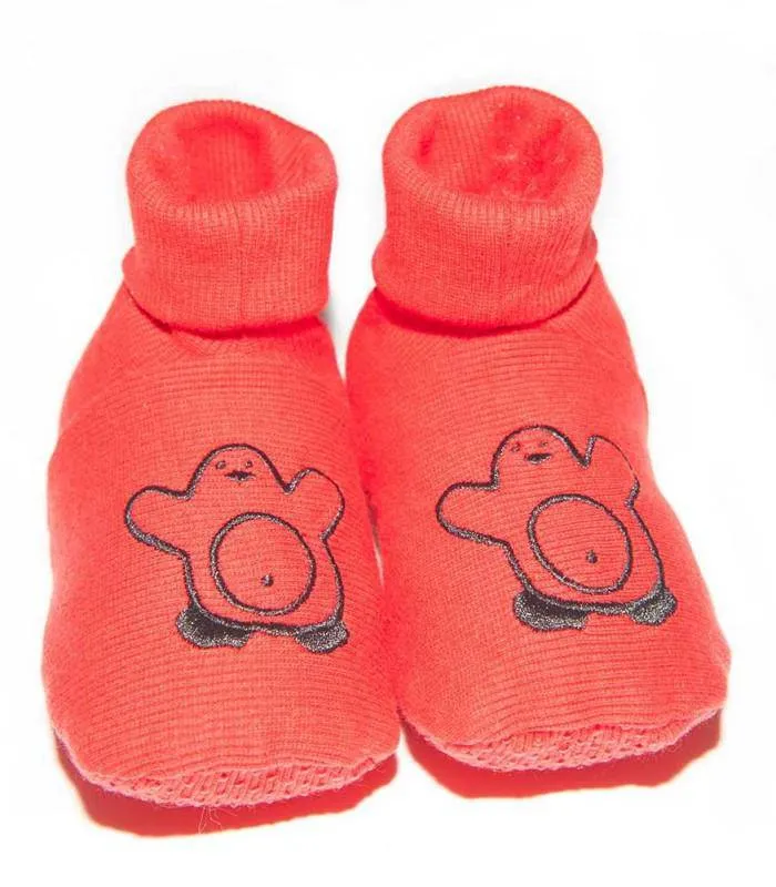 Saco Pingüino · Patucos Rojos