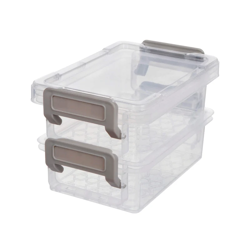 Art.12700 Caja Plástica 7.5x12x8cm 2pz