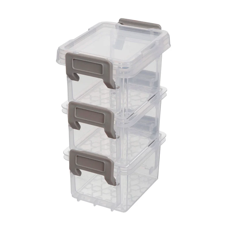 Art.12698 Caja Plástica 13.8x9x6.8cm 3pz