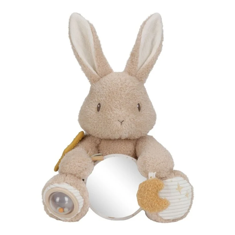 Conejo de actividades Newborn Natural · Little Dutch