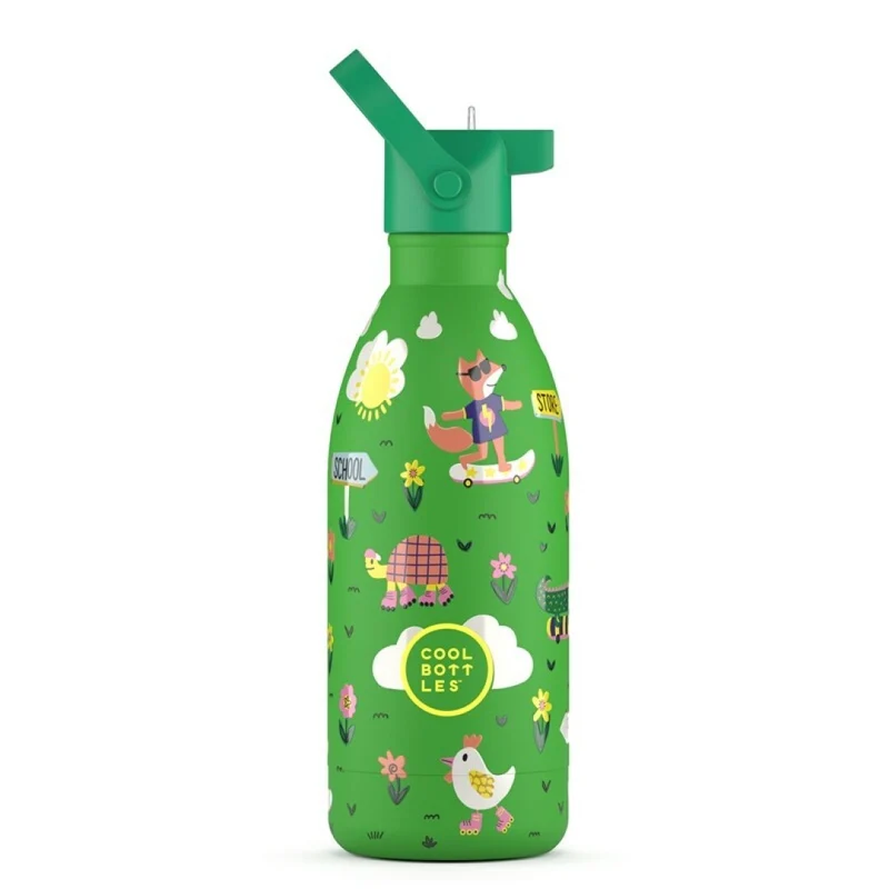 Botella Acero Rolling Skaters 500ml · Cool Bottles