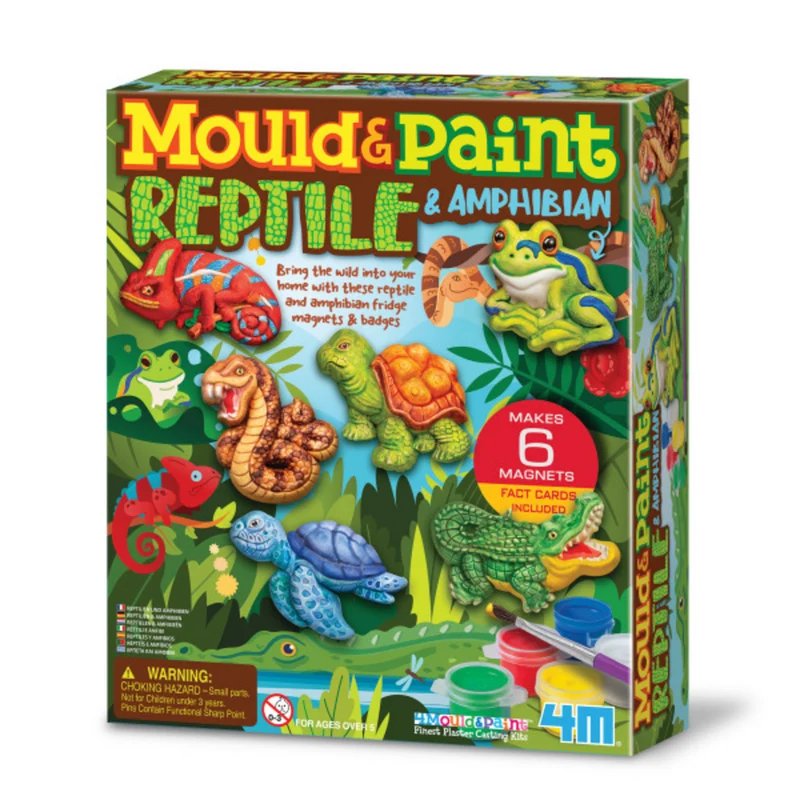 Moldea y Pinta Reptiles y Anfibios · 4M