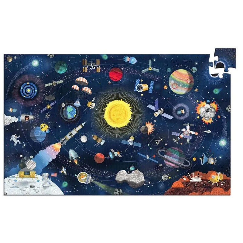Puzzle Observación · El Espacio