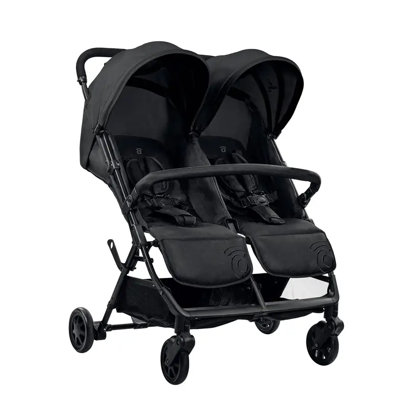 Asalvo Silla De Paseo Doble Henry Negra