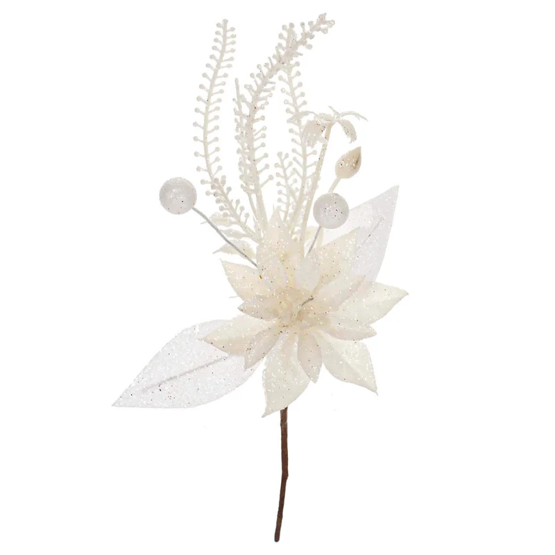 Art.4351 Pick Navidad Diamantado 20cm 1pz