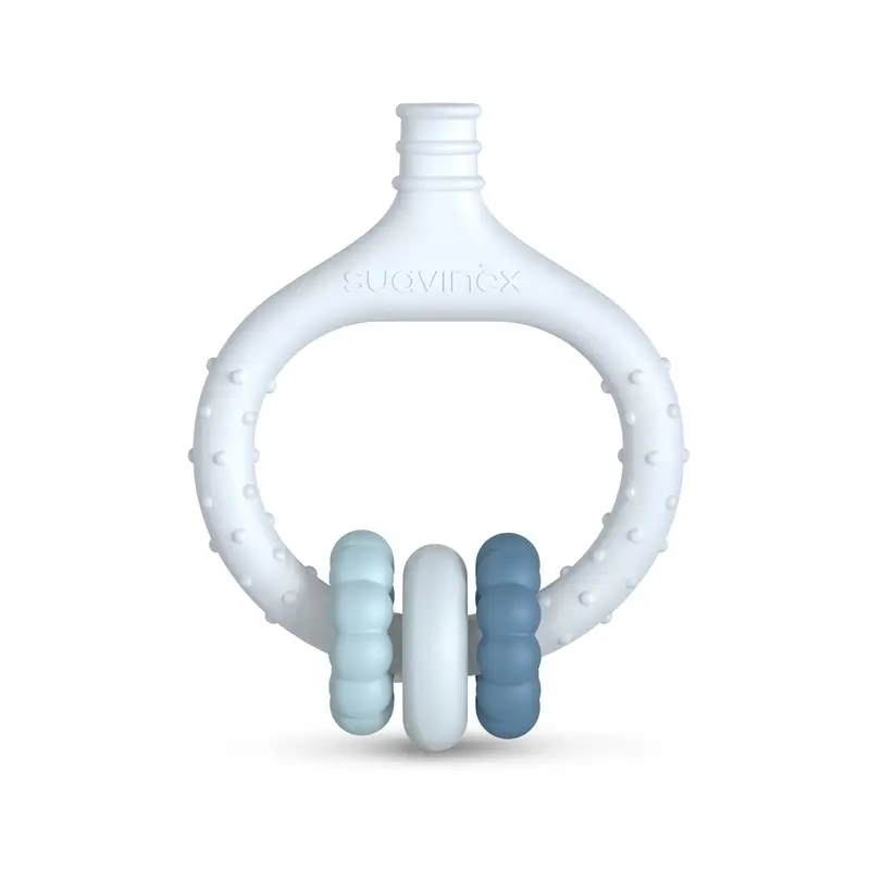 Suavinex Masajeador De Encías Para Bebés +0 Meses, Azul